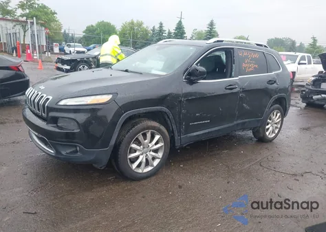 2015 Jeep Cherokee Limited из США, поврежденный, VIN 1C4PJMDB2FW773119
